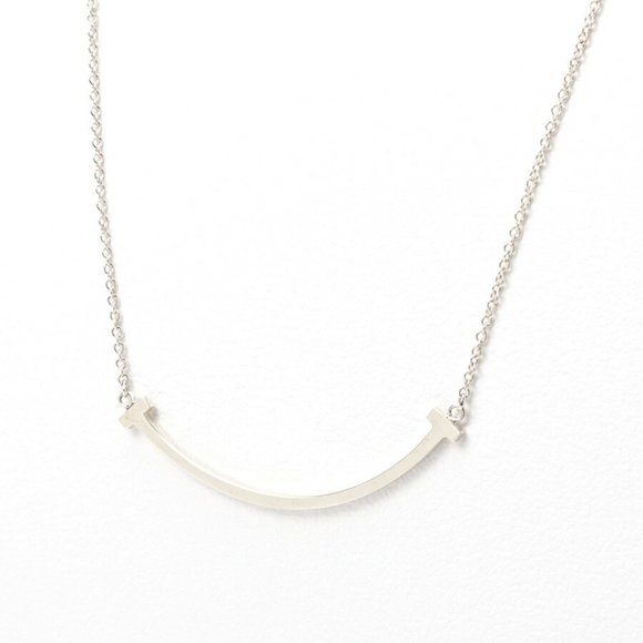 Tiffany Smile Necklace Silver